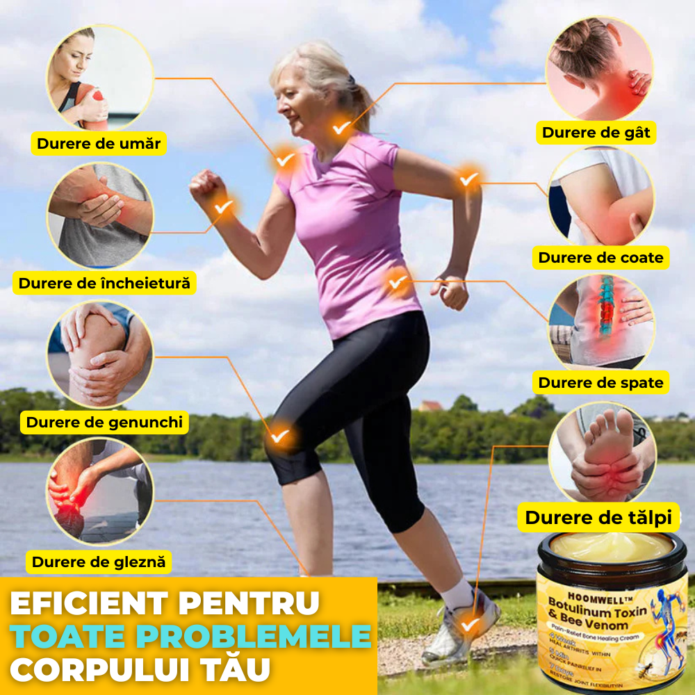 Cremă cu toxină botulinică și venin de albine