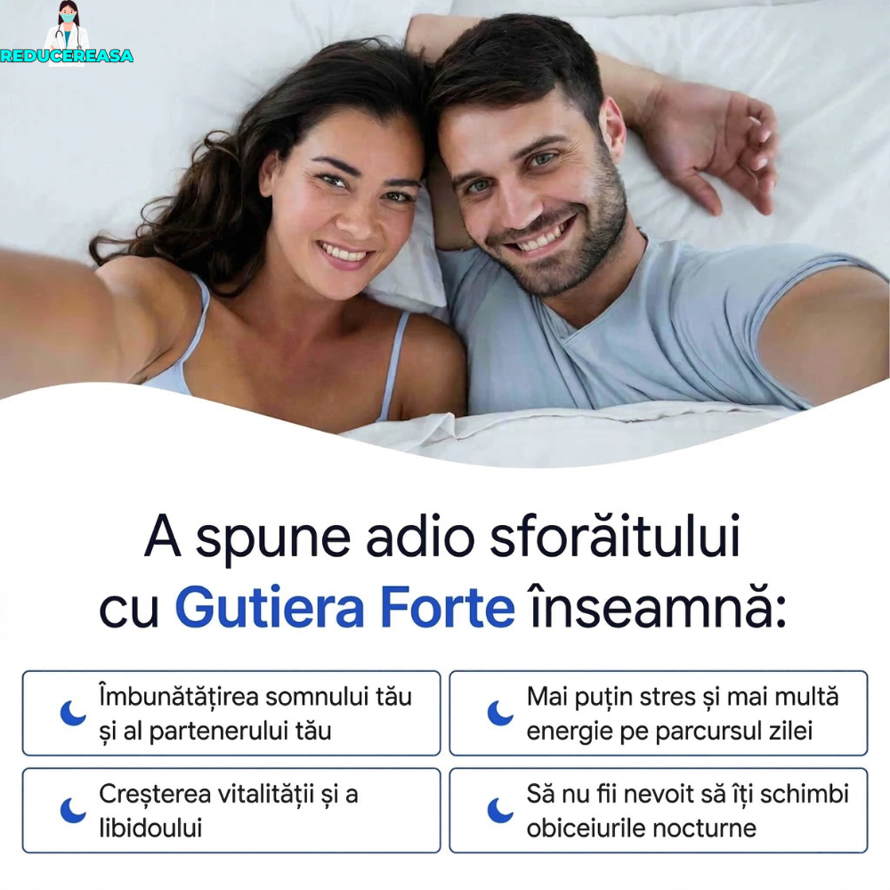 Guitera Forte Anti Sforăit - Pachet complet
