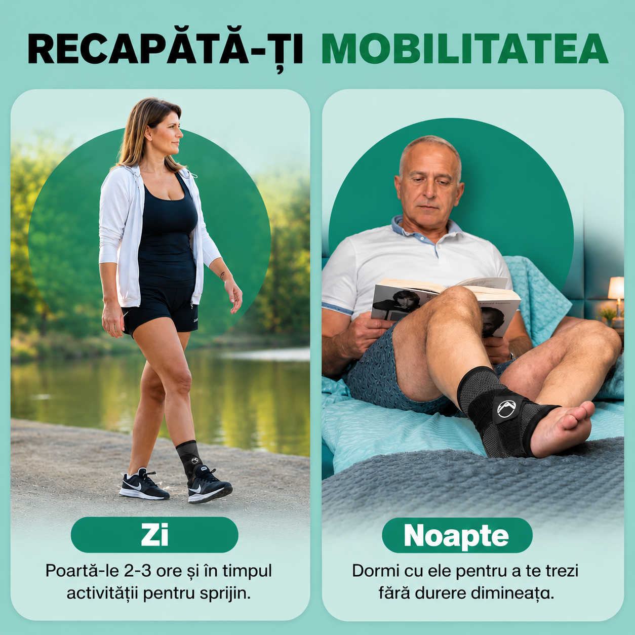 Orteză pentru gleznă 1+1 GRATUIT